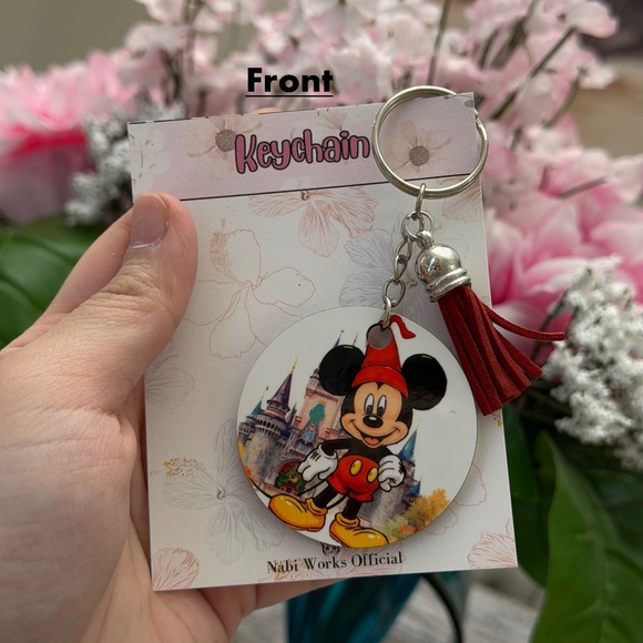 Double Sided Keychains for Birthday Giveaways, Wedding Favors, Sublimation Keych - Picture 2 of 2